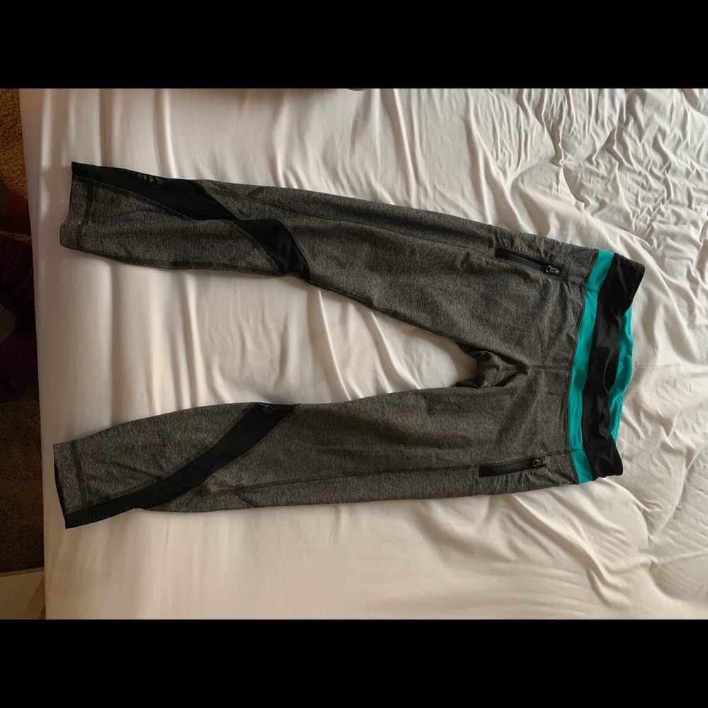 Lulu lemon cropped leggings worn once